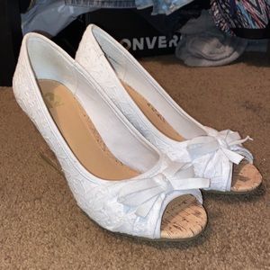 White heels